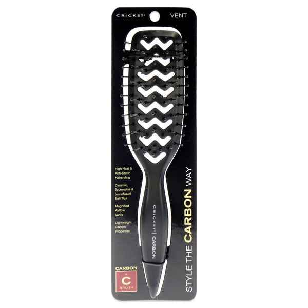 Cricket Style The Carbon Way Vent by Cricket for Unisex - 1 Pc Hair Brush