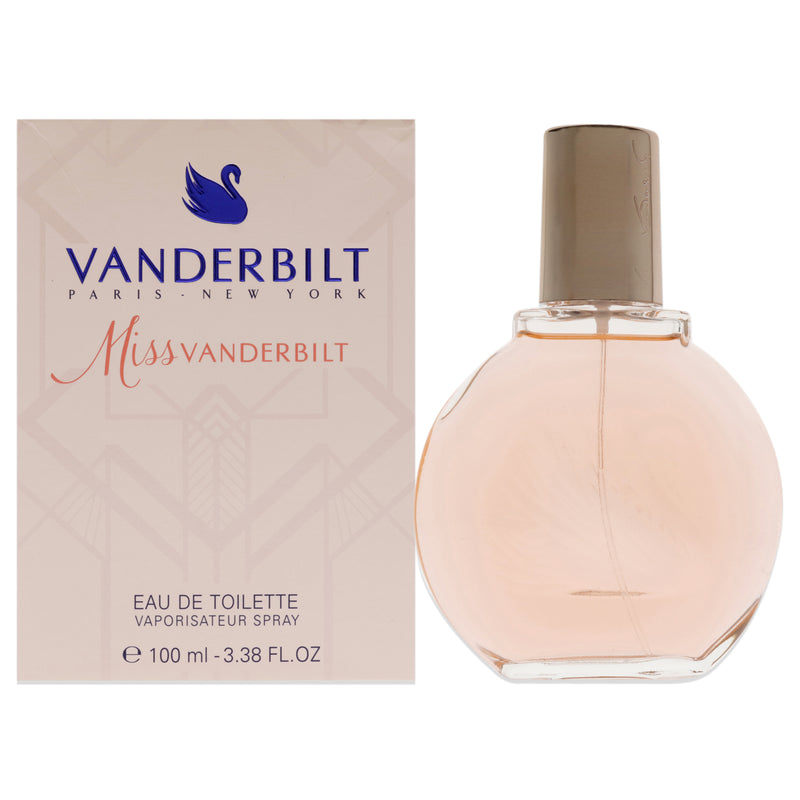 Gloria Vanderbilt Miss Vanderbilt by Gloria Vanderbilt for Women - 3.38 oz EDT Spray