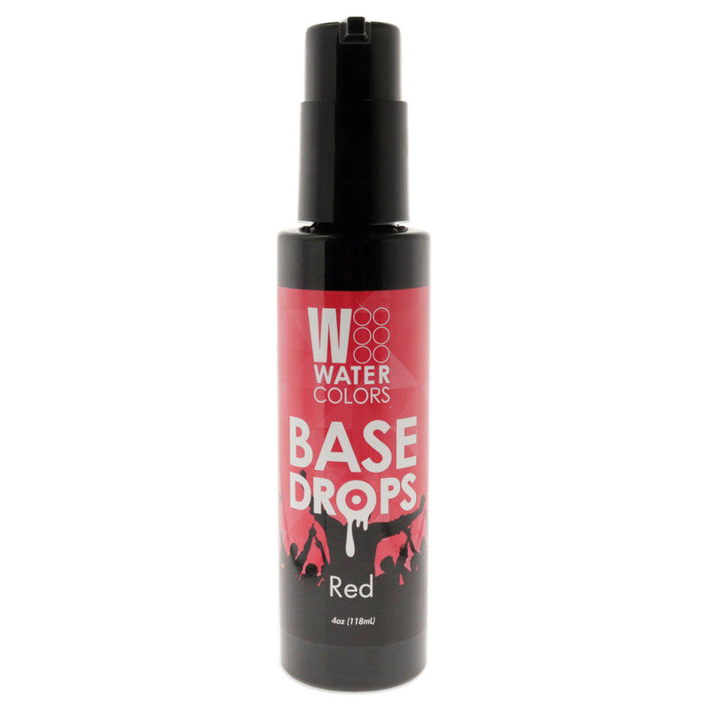Tressa Watercolors Base Drops - Red by Tressa for Unisex - 4 oz Hair Color