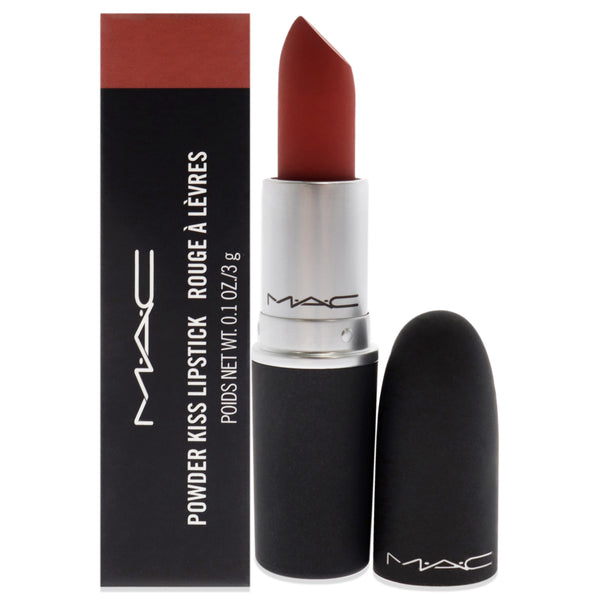 MAC Powder Kiss Lipstick - 316 Devoted To Chili by MAC for Women - 0.1 oz Lipstick