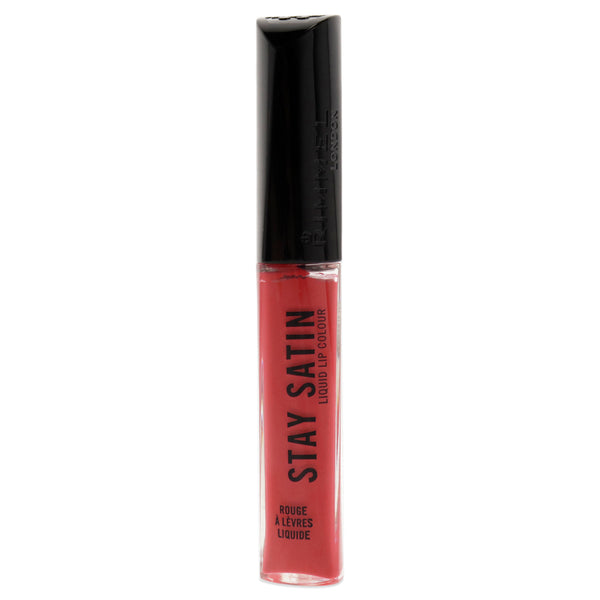 Rimmel London Stay Satin Liquid Lip Color - 600 Schrunchie by Rimmel London for Women - 0.21 oz Lipstick