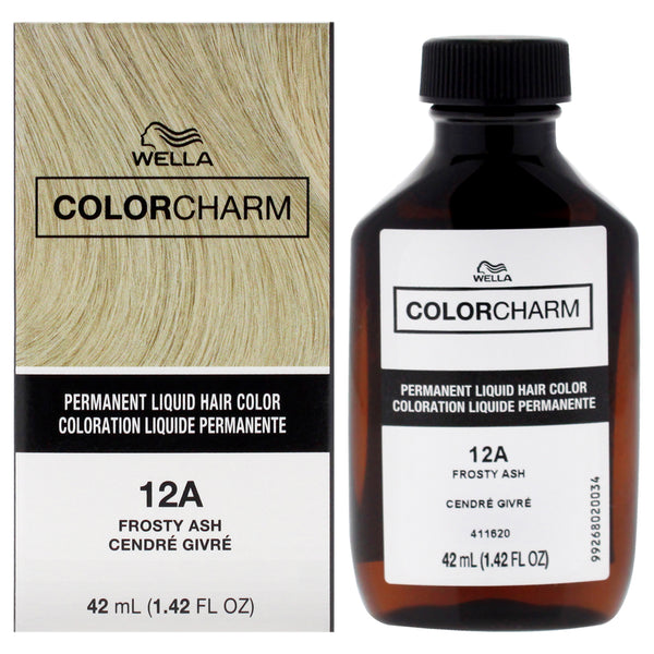 Wella Color Charm Permanent Liquid Hair Color - 12A Frosty Ash by Wella for Unisex - 1.42 oz Hair Color