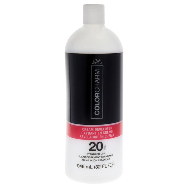 Wella Color Charm 20 Volume Creme Developer by Wella for Unisex - 32 oz Lightener