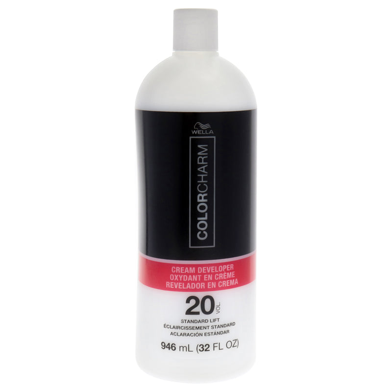 Wella Color Charm 20 Volume Creme Developer by Wella for Unisex - 32 oz Lightener