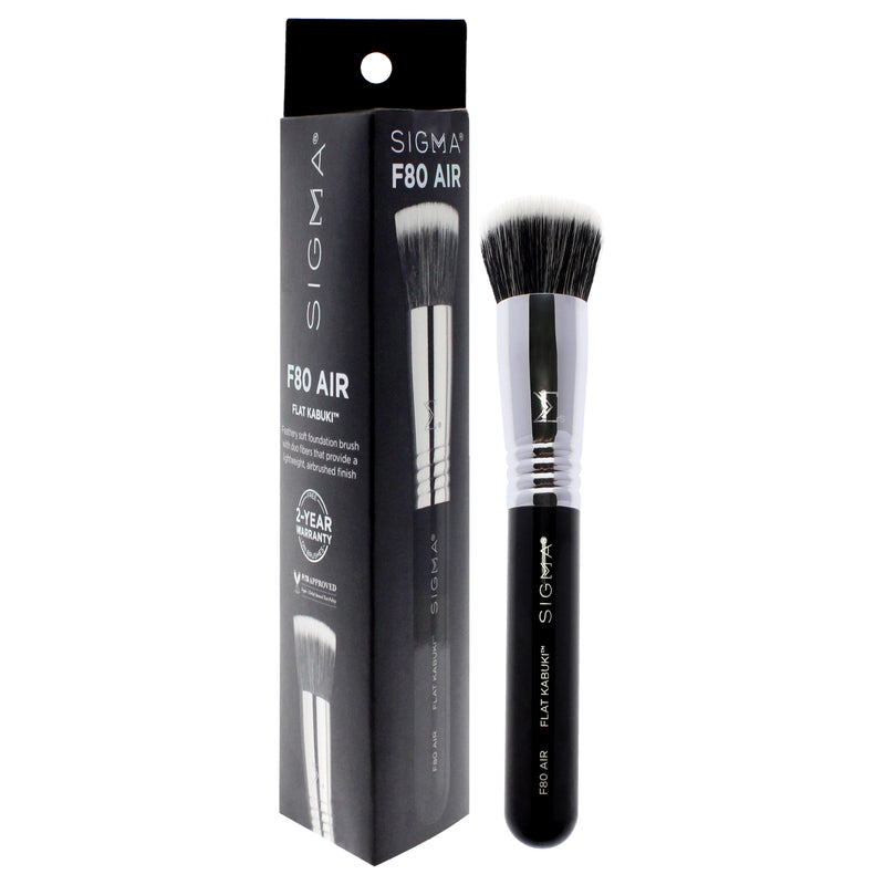 SIGMA Air Flat Kabuki Brush - F80 by SIGMA for Women - 1 Pc Brush