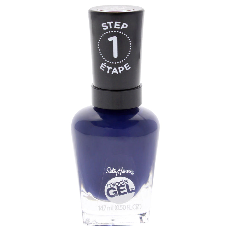 Sally Hansen Miracle Gel - 609 Midnight Mod by Sally Hansen for Women - 0.5 oz Nail Polish