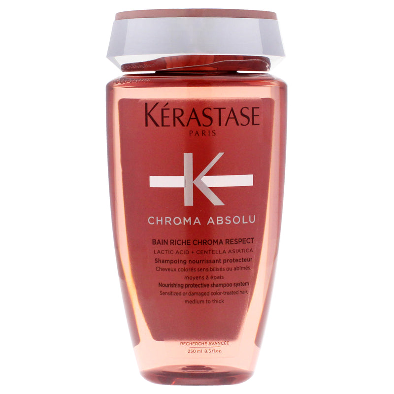 Kerastase Chroma Absolu Bain Riche Respect Shampoo by Kerastase for Unisex - 8.5 oz Shampoo