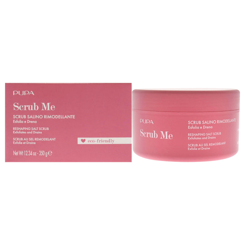 Pupa Milano Reshaping Salt Scrub -Scrub Me by Pupa Milano for Unisex - 12.34 oz Scrub