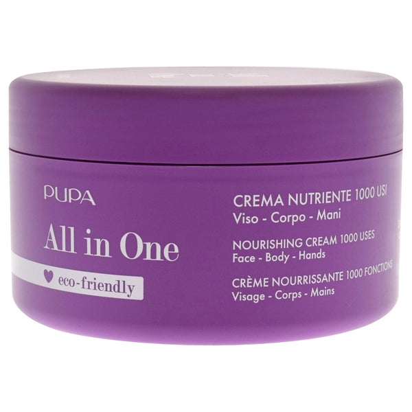 Pupa Milano All In One Nourishing Cream 1000 Uses by Pupa Milano for Women - 11.83 oz Cream