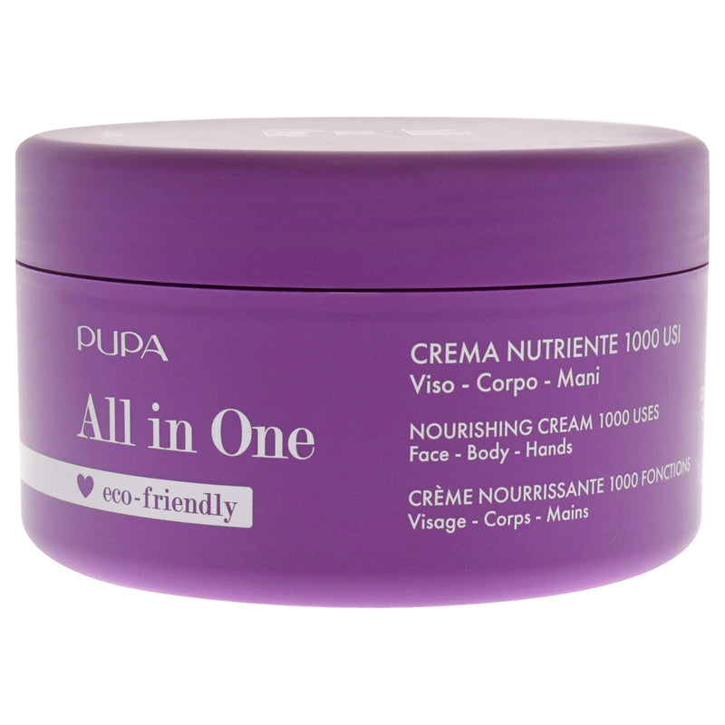 Pupa Milano All In One Nourishing Cream 1000 Uses by Pupa Milano for Women - 11.83 oz Cream