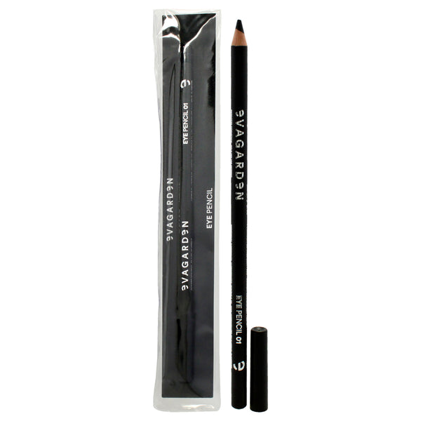 Evagarden Eye Pencil - 01 Black by Evagarden for Women - 0.1 oz Eye Pencil