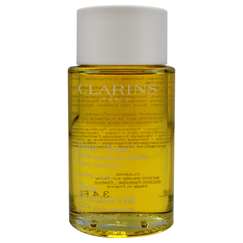 Clarins Body Treatment Oil Tonic by Clarins for Unisex - 3.4 oz Treatment (Unboxed)