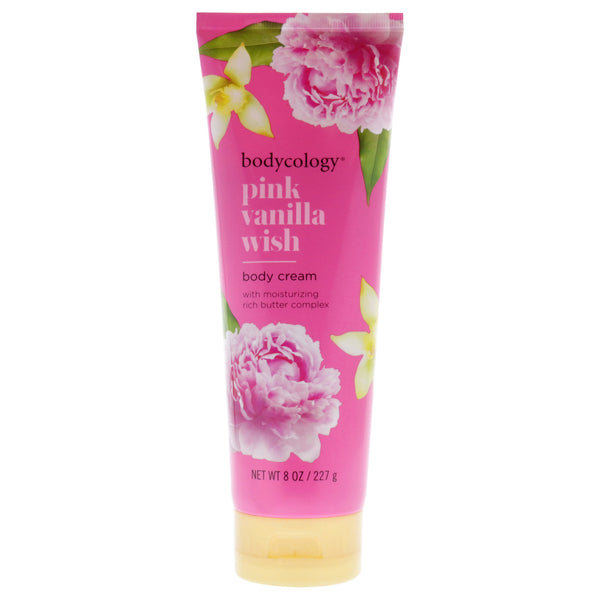 Bodycology Body Cream - Pink Vanilla Wish by Bodycology for Women - 8 oz Body Cream