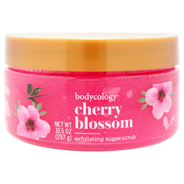 Bodycology Exfoliating Sugar Scrub - Cherry Blossom by Bodycology for Women - 10.5 oz Scrub