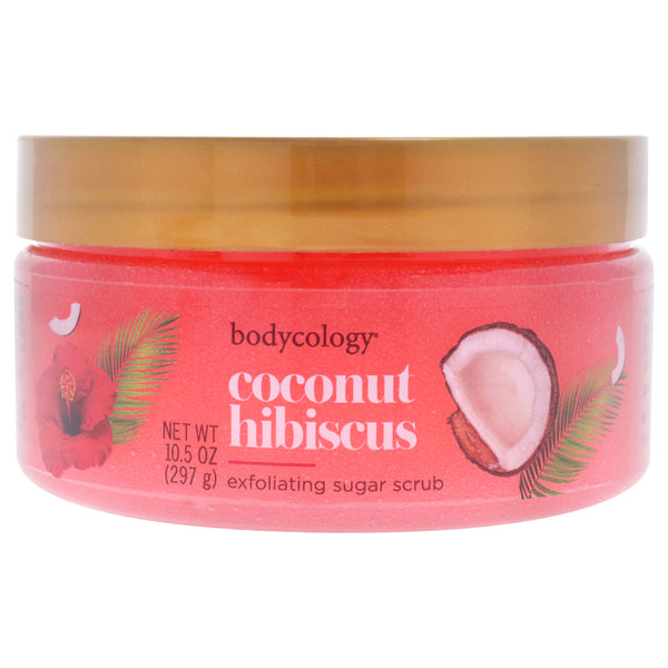 Bodycology Exfoliating Sugar Scrub - Coconut Hibiscus by Bodycology for Women - 10.5 oz Scrub