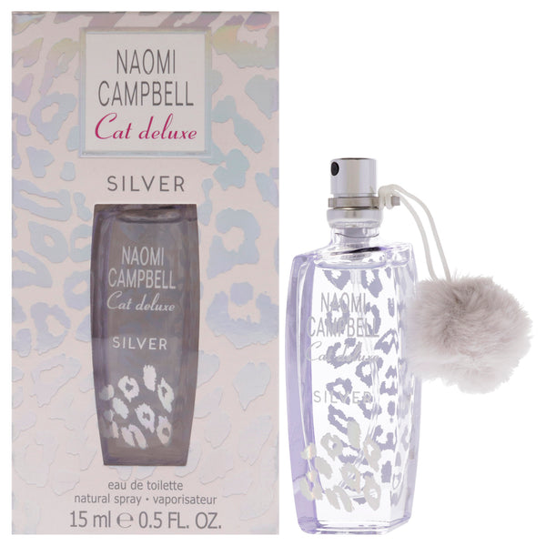 Naomi Campbell Cat Deluxe Silver by Naomi Campbell for Women - 0.5 oz EDT Spray