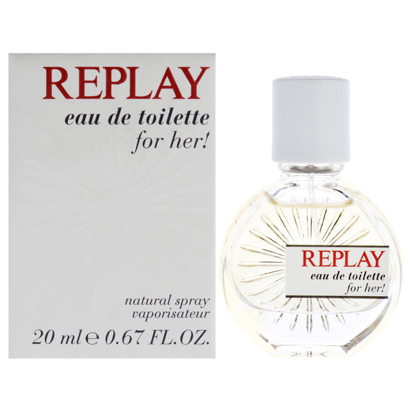 Replay Replay by Replay for Women - 0.67 oz EDT Spray
