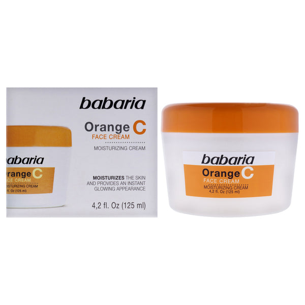 Babaria Orange C Face Cream by Babaria for Unisex - 4.2 oz Cream
