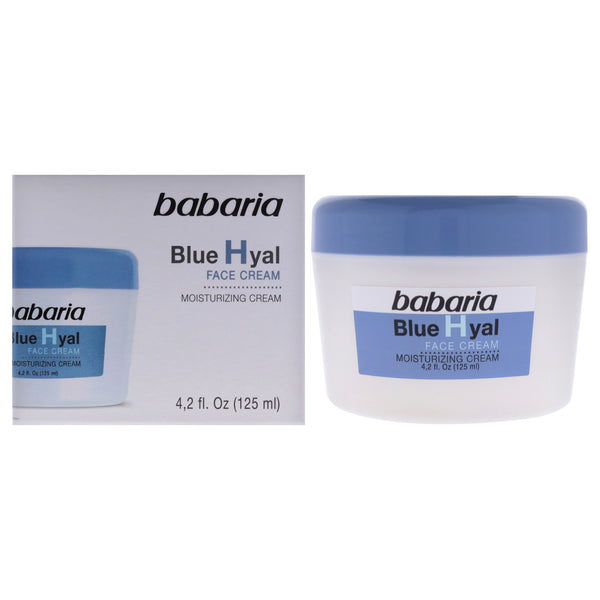 Babaria Blue Hyal Face Cream by Babaria for Unisex - 4.2 oz Cream