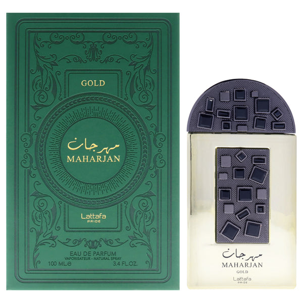 Lattafa Pride Maharjan Gold by Lattafa for Unisex - 3.4 oz EDP Spray