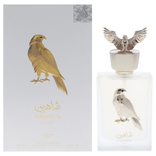 Lattafa Pride Shaheen Gold by Lattafa for Men - 3.4 oz EDP Spray