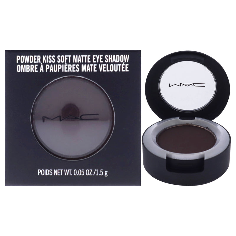 MAC Powder Kiss Soft Matte Eyeshadow - Give a Glam by MAC for Women - 0.05 oz Eye Shadow