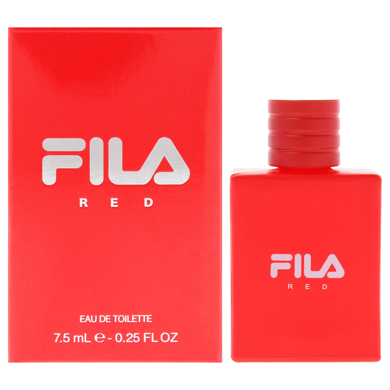 Fila Fila Red by Fila for Men - 0.25 oz EDT Spray (Mini)