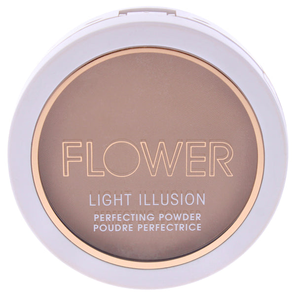 Flower Beauty Light Illusion Perfecting Powder - M2-M3 Soft Sand by Flower Beauty for Women - 0.28 oz Powder