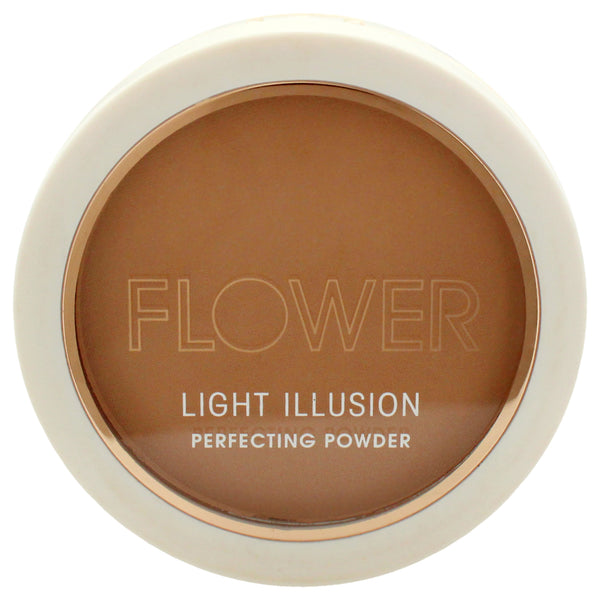 Flower Beauty Light Illusion Perfecting Powder - D1 Caramel by Flower Beauty for Women - 0.28 oz Powder