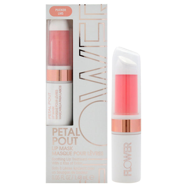 Flower Beauty Petal Pout Lip Mask - LM5 Pucker by Flower Beauty for Women - 0.05 oz Lip Mask