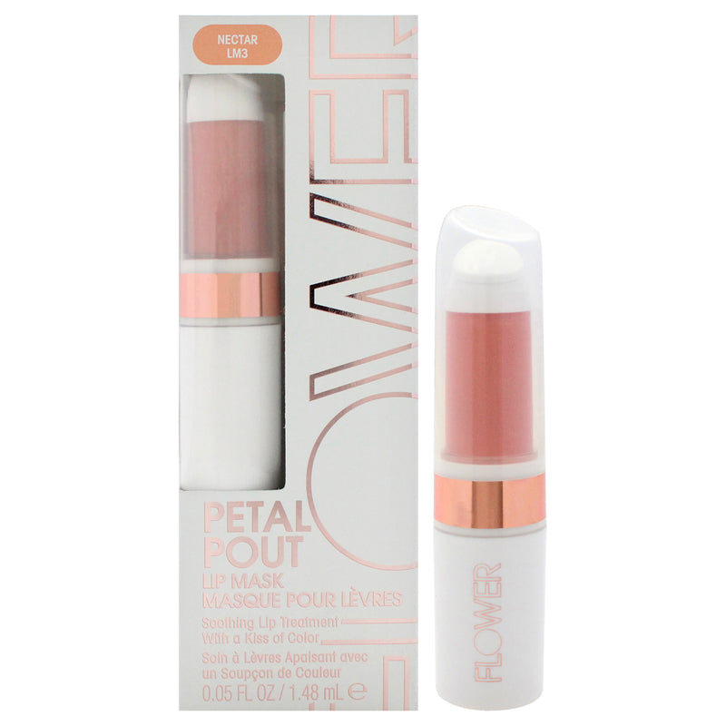 Flower Beauty Petal Pout Lip Mask - LM3 Nectar by Flower Beauty for Women - 0.05 oz Lip Mask