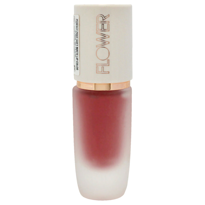 Flower Beauty Perfect Pout Soft Matte Lip Color - Blush by Flower Beauty for Women - 0.18 oz Lipstick