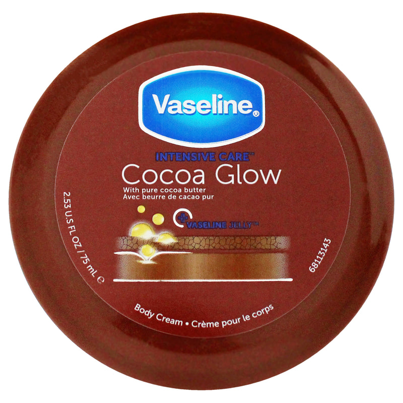 Vaseline Intensive Care Glow Body Cream - Cocoa by Vaseline for Unisex - 2.53 oz Body Cream