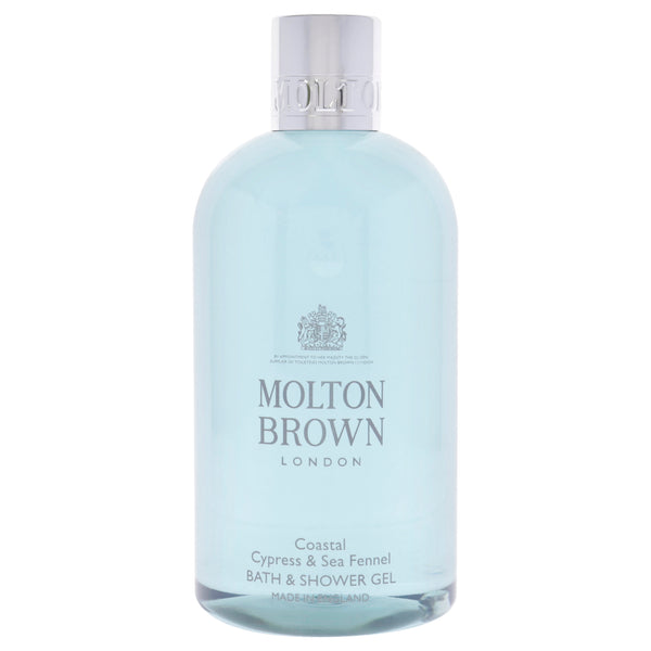 Molton Brown Bath and Shower Gel - Coastal Cypress and Sea Fennel by Molton Brown for Men - 10 oz Shower Gel