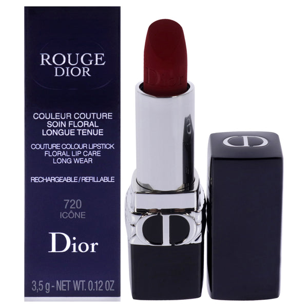 Christian Dior Rouge Dior Couture Velvet Lipstick - 720 Icone by Christian Dior for Women - 0.12 oz Lipstick (Refillable)