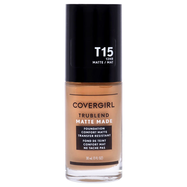 Covergirl TruBlend Matte Made Foundation - T15 Golden Honey by CoverGirl for Women - 1 oz Foundation