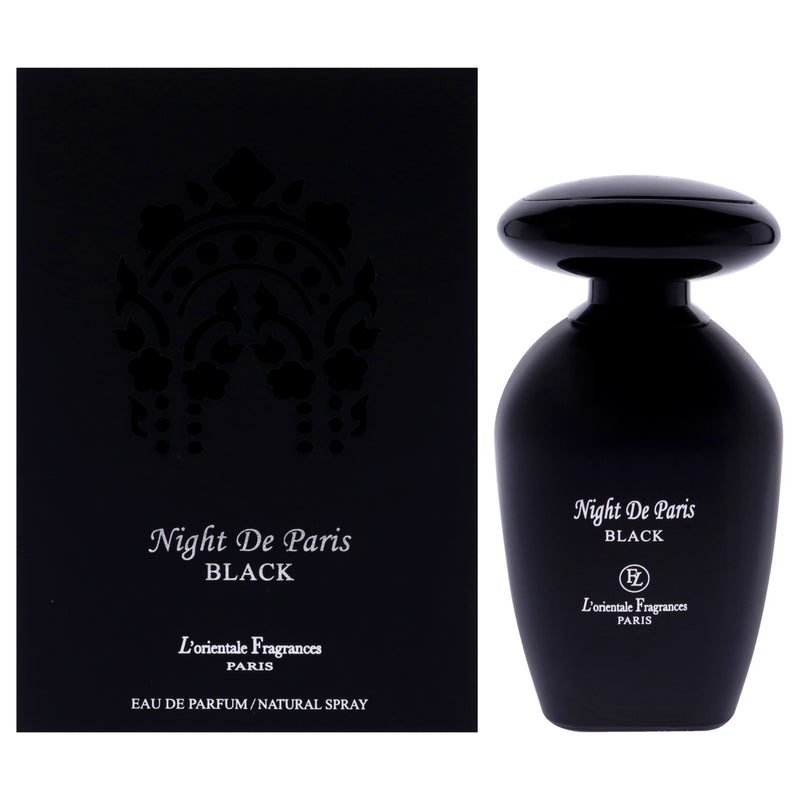 LOrientale Fragrances Night De Paris Black by LOrientale Fragrances for Unisex - 3.3 oz EDP Spray