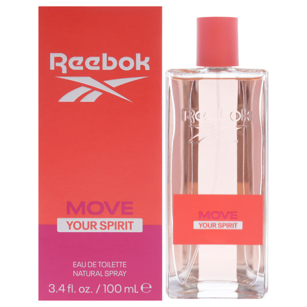 Reebok Move Your Spirit by Reebok for Women - 3.4 oz EDT Spray