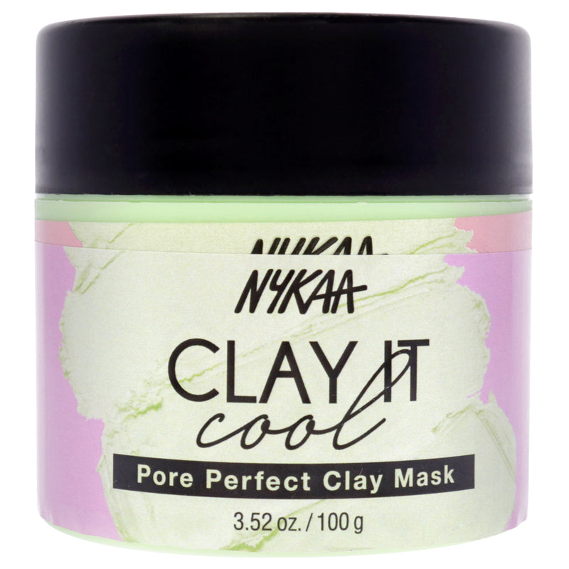 Nykaa Naturals Clay It Cool Clay Mask - Pore Perfect by Nykaa Naturals for Women - 3.52 oz Mask