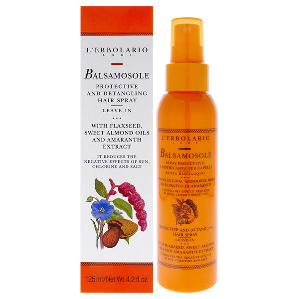 LErbolario Balsamosole Protective and Detangling Hair Spray Leave-In by LErbolario for Women - 4.2 oz Hair Spray