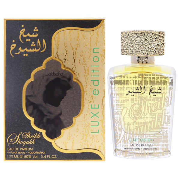 Lattafa Sheikh Al Shuyuk Luxe Edition by Lattafa for Unisex - 3.4 oz EDP Spray