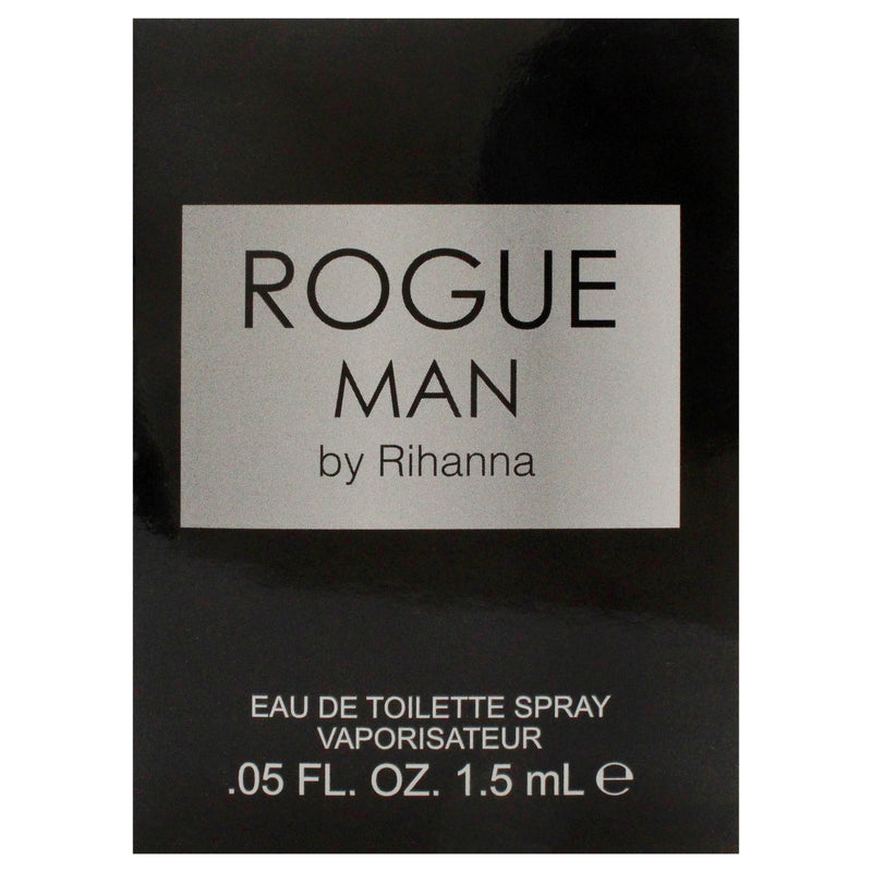 Rihanna Rogue by Rihanna for Men - 0.05 oz EDT Spray Vial on Card (Mini)