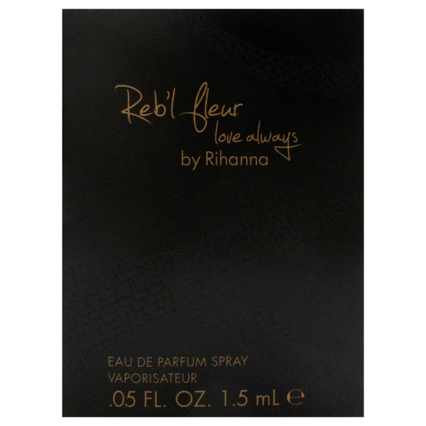 Rihanna Rebl Fleur Love Always by Rihanna for Women - 0.05 oz EDT Spray Vial on Card (Mini)