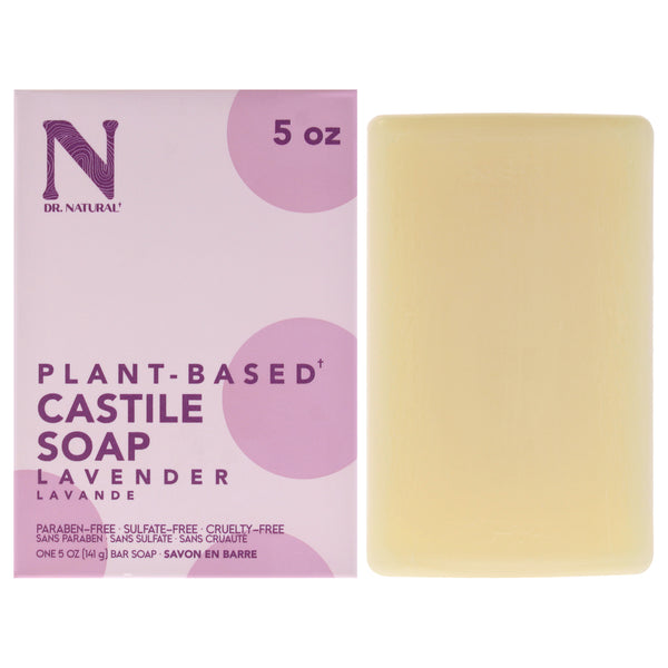 Dr. Natural Castile Bar Soap - Lavender by Dr. Natural for Unisex - 5 oz Soap