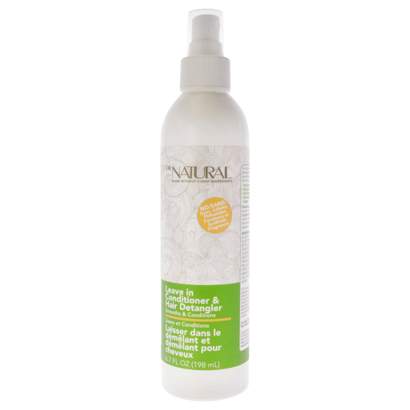 Dr. Natural Leave in Conditioner and Detangler by Dr. Natural for Unisex - 6.7 oz Conditioner