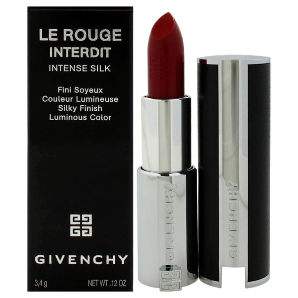 Givenchy Le Rouge Interdit Intense Silk Lipstick - 307 Grenet Initie by Givenchy for Women - 0.12 oz Lipstick (Refillable)