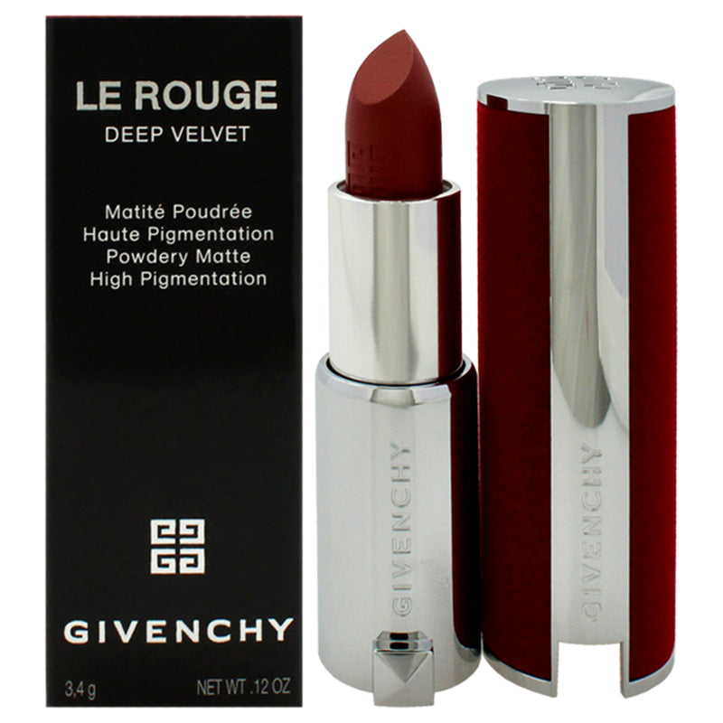 Givenchy Le Rouge Deep Velvet Matte Lipstick - 28 Rose Fume by Givenchy for Women - 0.12 oz Lipstick