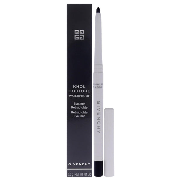Givenchy Khol Couture Waterproof Retractable Eyeliner - 01 Black by Givenchy for Women - 0.01 oz Eyeliner