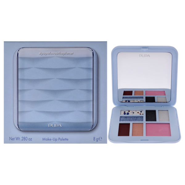 Pupa Milano Make-Up Palette - 002 Wave by Pupa Milano for Women - 0.280 oz Makeup