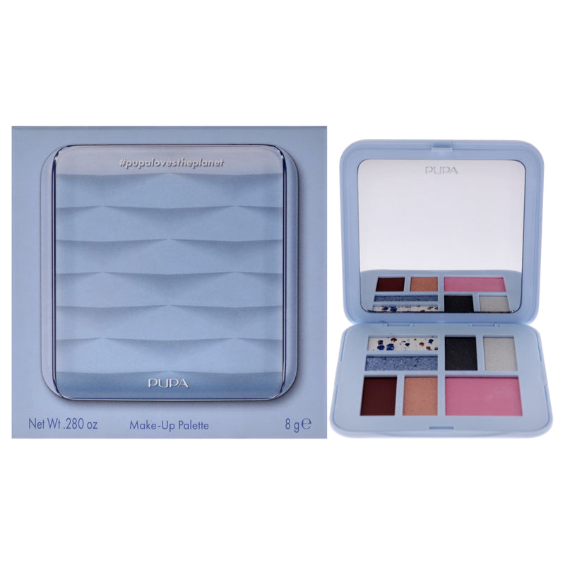 Pupa Milano Make-Up Palette - 002 Wave by Pupa Milano for Women - 0.280 oz Makeup